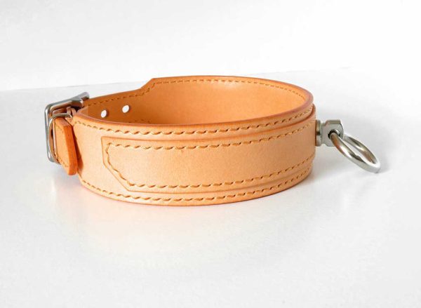 Collier BDSM Orange Pastel